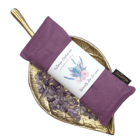 Amethist Oogkussen met lijnzaad & lavendel | YoZenga