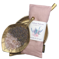 Rozekwarts, lijnzaad & Lavendel