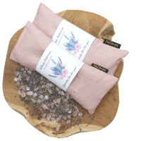 Rozekwarts, lijnzaad & Lavendel