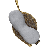 Stone Grey voorgevormd oogkussen met Lijnzaad & Lavendel vulling