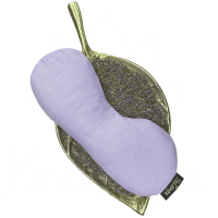 Lovely Lilac voorgevormd oogkussen met Lijnzaad & Lavendel vulling