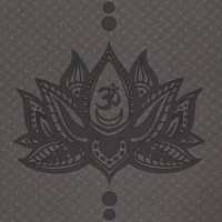 Yogamat Lotus Black | Grey