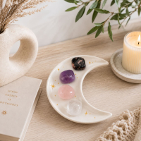 Love Healing Kristallen Cadeauset met Maan Schaal