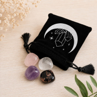 Love Healing Kristallen Cadeauset met Maan Schaal