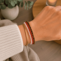  Rozenkwarts Armband 4 mm – Liefde & Harmonie