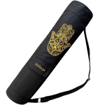 YoZenga kokertas Hamsa Olive Black, compacte yoga tas met rits voor mat & essentials