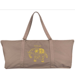 Yogatas Ohm Olifant Très Taupe, ruime yoga tas met rits voor mat & accessoires