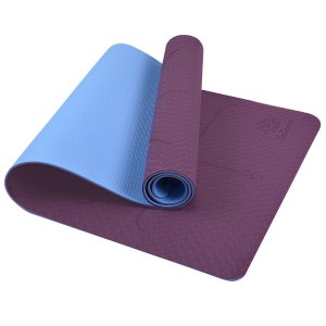 Yogamat Lotus Purple | Blue