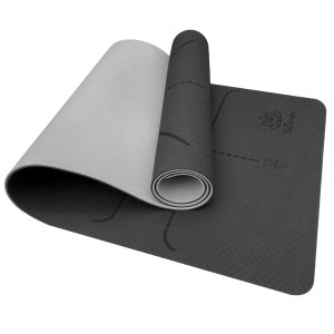 Yogamat Lotus Black | Grey