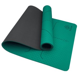 Yogamat Lotus Forest Green | Black