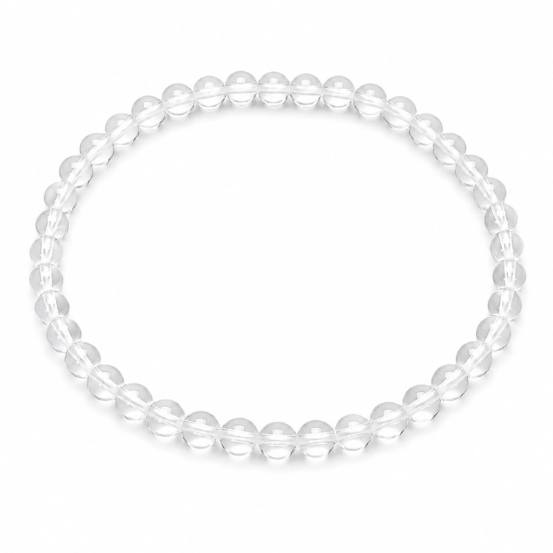 Bergkristal Armband 4 mm – Zuiverheid & Helderheid