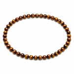 Tijgeroog Armband 4 mm – Focus & Bescherming