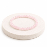  Rozenkwarts Armband 4 mm – Liefde & Harmonie