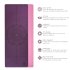 Yogamat Mandala Flower Purple | Pink