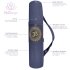 YoZenga yogatas Ohm Indigo Blue met trekkoord YoZenga yogatas Ohm Indigo Blue met trekkoord