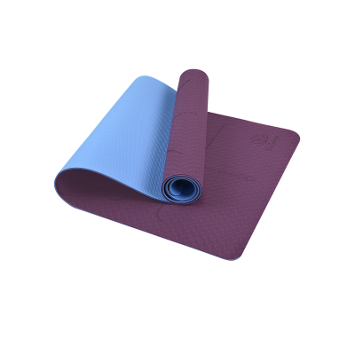Yogamat Lotus Purple/blue