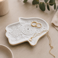 Hamsa Wierookhouder & Sieradenschaaltje 