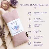 Rozekwarts, lijnzaad & Lavendel
