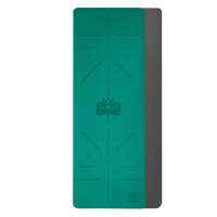 Yogamat Lotus Forest Green | Black